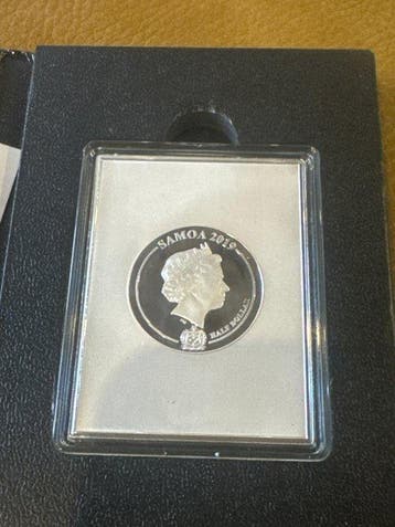 Samoa. 1/2 Dollar 2019 - Leonardo Da Vinci - Salvator Mundi