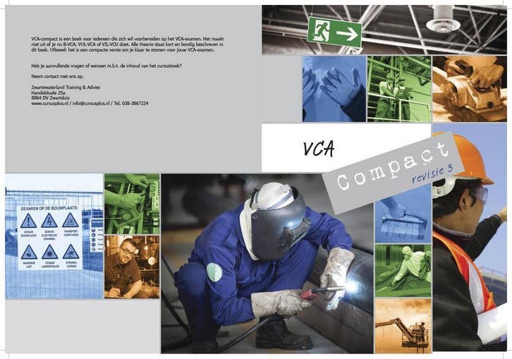 Boek VCA VOL (Veiligheid voor Operationeel Leidinggevenden), Livres, Livres scolaires, Envoi