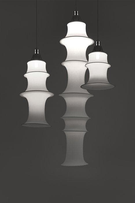 Danese - Bruno Munari - Lampe à suspendre - Aluminium,, Antiquités & Art, Antiquités | Éclairage