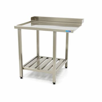 Table lave-vaisselle - 90 x 75cm - gauche - avec dosseret et, Verzenden, Nieuw in verpakking