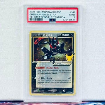 Pokémon Graded card - GRENINJA-GOLDSTAR #144 - Pokémon - PSA