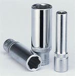 Doppen lang 1/4 (Golf profiel) 13mm, Verzenden, Nieuw