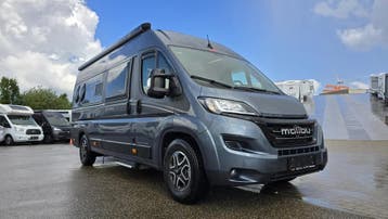 Malibu 640 slechts 15033 km, automaat en twinbedden 00870, Buscamper of Camperbus