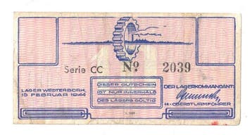 Nederland. - Westerbork - 10, 25, 50 en 100 Cent 1940-1945