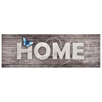 vidaXL Keukenmat wasbaar Home 60x180 cm, Verzenden