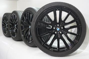 BMW X5 G05 X6 G06 742M 22 inch velgen Pirelli Zomerbanden Or, Ophalen of Verzenden
