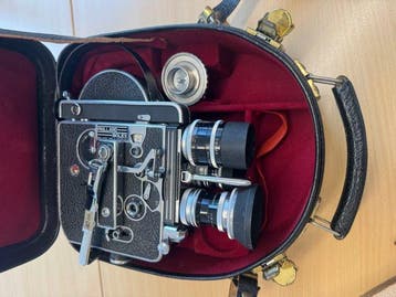 Bolex H16 REX RX-MATIC + 3 lenses Filmcamera
