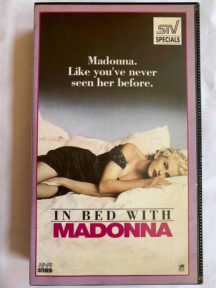 IN BED WITH MADONNA (VHS), Cd's en Dvd's, VHS | Film, Gebruikt