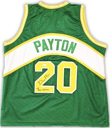 NBA - Gary Payton - Autograph - Maillot de basket, Nieuw