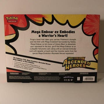 Pokémon - 1 Box - Ascended Heroes Mega Emboar Ex box