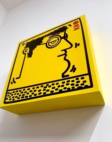 IABO - Untitled (Portrait of K. Haring)