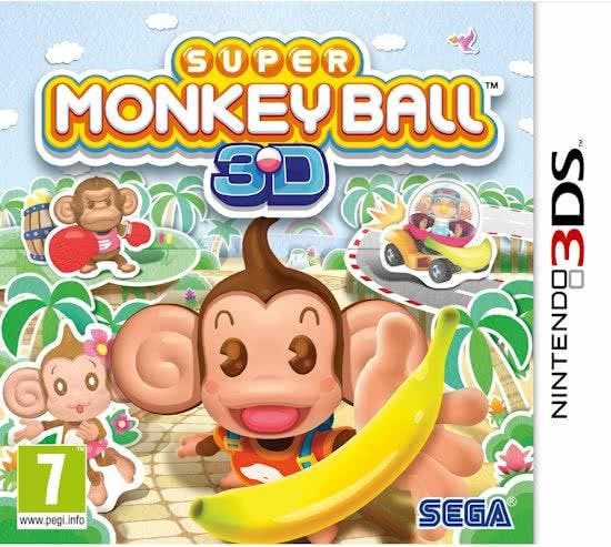 Super Monkey Ball 3D (Nintendo 3DS tweedehands game), Games en Spelcomputers, Games | Nintendo 2DS en 3DS, Ophalen of Verzenden