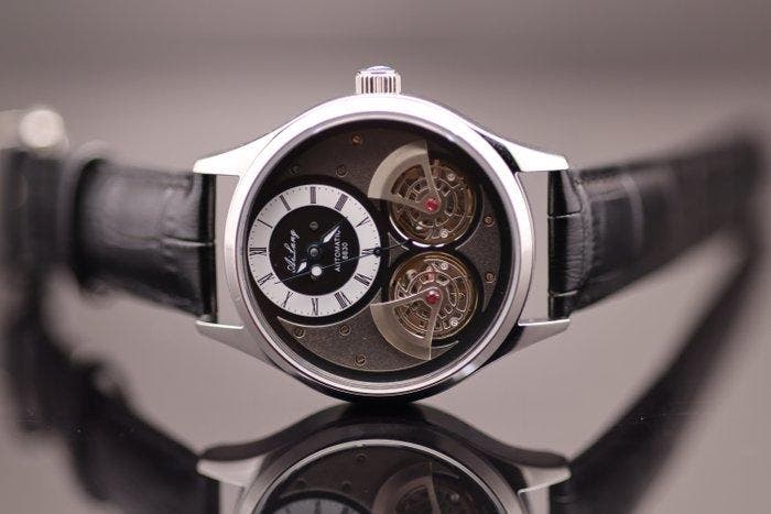 DOPPIO by OFFICINE SARDINI - OFFENE UNRUHEWELLE - Sans prix, Handtassen en Accessoires, Horloges | Heren