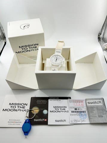 Omega x Swatch - Mission to the Moonphase – Full Moon -, Nieuw