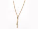 Ketting met hanger - 14 karaat Geel goud - 3.08ct. tw.