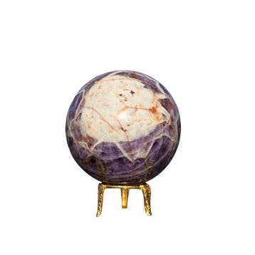 KAMR GEM Chevron Amethyst Sphere 105mm Gepolijste Dream, Collections