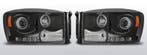 Koplampen Angel Eyes | geschikt voor Dodge Ram 2006-2008 | z, Verzenden, Nieuw, Dodge