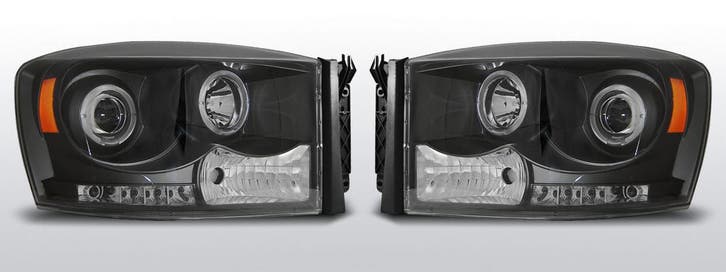 Koplampen Angel Eyes | geschikt voor Dodge Ram 2006-2008 | z, Autos : Pièces & Accessoires, Éclairage, Envoi