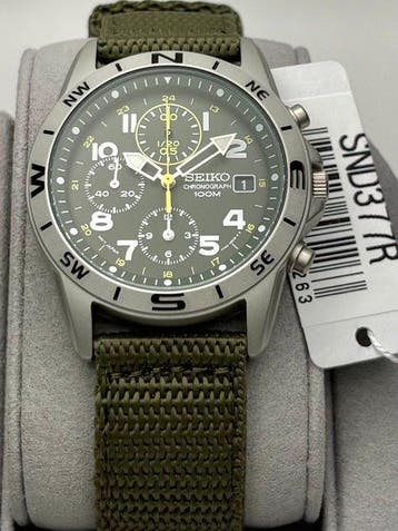 Seiko - Chronograph - Zonder minimumprijs - SND377P2