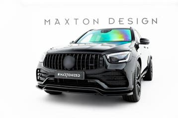 Front splitter voor Mercedes Benz GLC Klasse SUV / Coupe FL, Ophalen of Verzenden