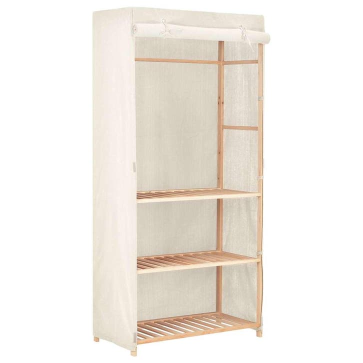 vidaXL Kledingkast 3-laags 79x40x170 cm, Huis en Inrichting, Kasten | Kleerkasten, Nieuw, Verzenden