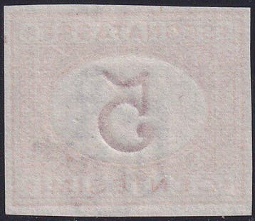Royaume d’Italie 1870 - Essai Segnatasse 5 c. ocre et, Postzegels en Munten, Gestempeld