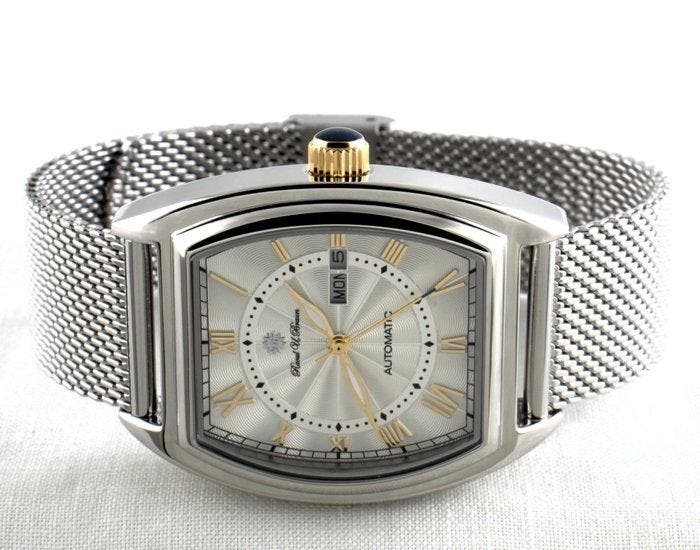 Raoul U. Braun - Bellevue Argent - German Brand - Limited, Handtassen en Accessoires, Horloges | Heren