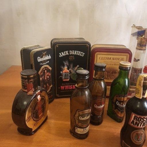 Collectie merkartikelen - Loting nr. 24 miniaturen voor, Antiek en Kunst, Antiek | Speelgoed