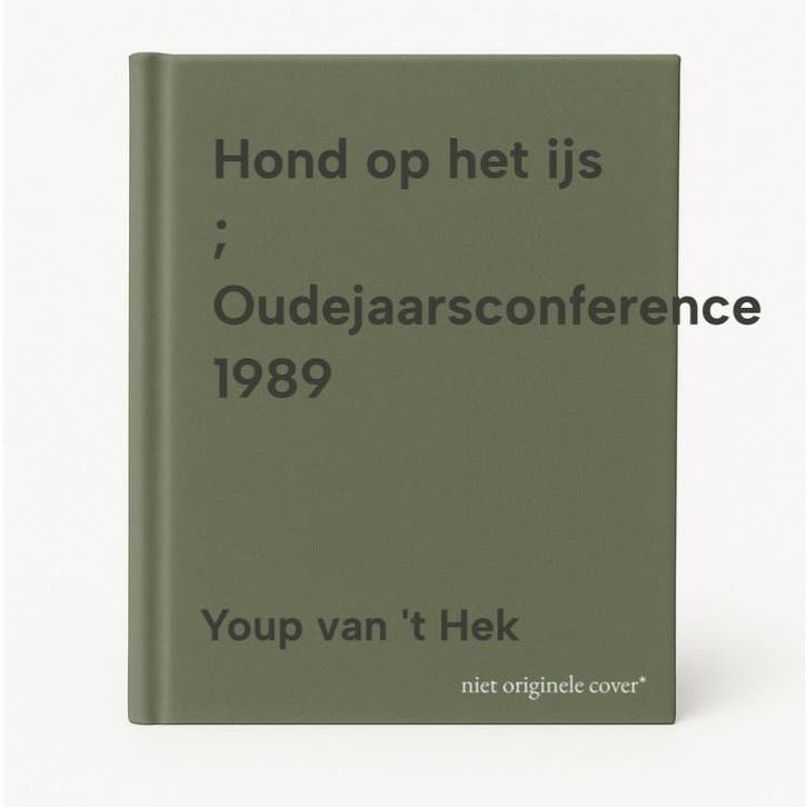 Hond op het ijs ; Oudejaarsconference 1989 9789060053072, Boeken, Romans, Gelezen, Verzenden