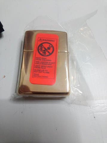 Zippo - Zonder minimumprijs - Aansteker - Messing, Collections