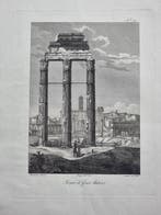 Domenico Amici (1808-1871) - Lot. of 2 Tempio di Giove