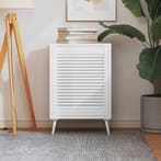 vidaXL Kastdeur met lamellen 61,5x49,4 cm massief grenenhout, Verzenden, Nieuw
