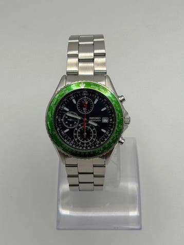 Seiko - Chronograph - Zonder minimumprijs - SZER033 - Heren