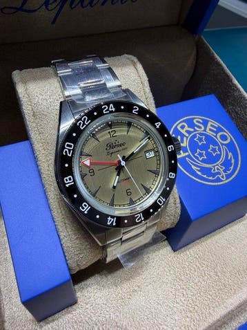 Perseo - Lepanto GMT - Limited Edition - Grey - 014/100 -