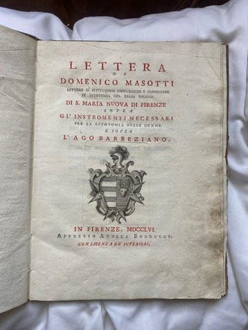 Domenico Masotti - [Urology] Lettera di Domenico Masotti …