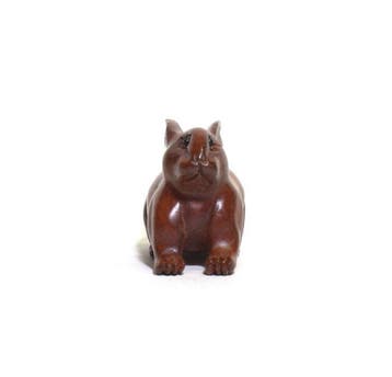 Netsuke dun lapin - Buis - Japon - Période Meiji