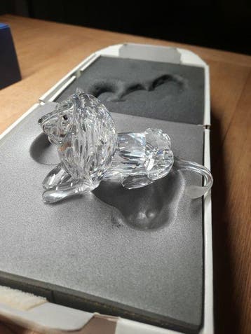 Swarovski - Beeldje - SCS - Annual Edition 1995 - Lion, Antiek en Kunst