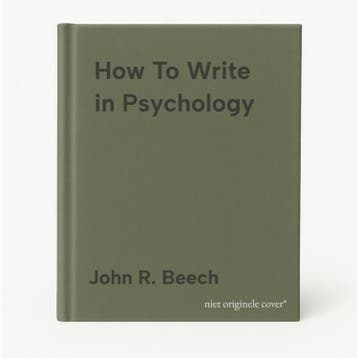 How To Write in Psychology 9781405156943 John R. Beech, Verzenden, Gelezen, John R. Beech