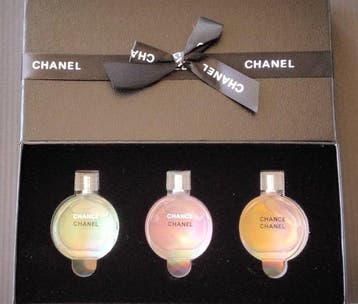 Chanel Coffret parfums miniatures - Parfumfles - Glas