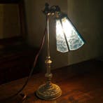 French Antique - Lamp - Messing, Glas
