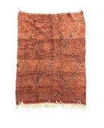 Tapis en laine berbère Beni ourain marocain - Tapis - 160 cm