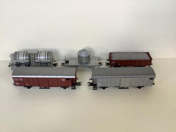 Märklin H0 - uit set 29516 - Modeltrein goederenwagonset (5), Hobby en Vrije tijd, Nieuw