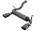 aFe Rebel Series 2.5in 409 SS Axle-Back Exhaust w/ Black, Ophalen of Verzenden