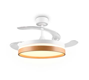 Trio VOLDA VENTILATOR plafondlamp | LED | wit | Ø 106 cm | I, Verzenden, Nieuw