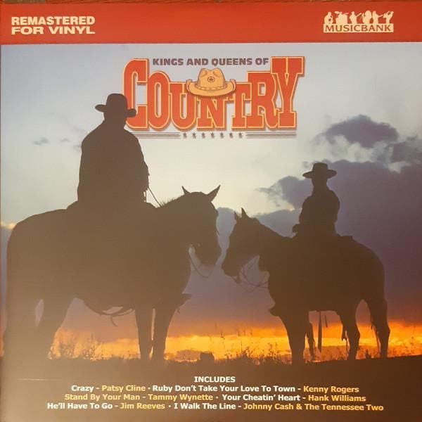 Various - Kings And Queens Of Country, Cd's en Dvd's, Vinyl | Pop, Gebruikt, Verzenden