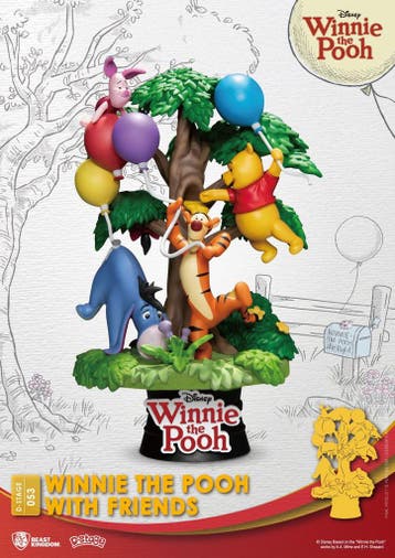 Disney D-Stage PVC Diorama Winnie The Pooh With Friends 16 c, Verzamelen, Ophalen of Verzenden, Nieuw