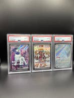 Pokémon - 3 Graded card - Absol , Hoopa, Crabominable Full, Nieuw