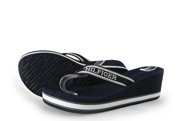 Tommy Hilfiger Sandalen in maat 39 Blauw, Kleding | Dames, Schoenen, Sandalen of Muiltjes, Zo goed als nieuw, Tommy Hilfiger, Verzenden