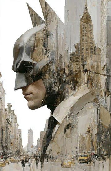 Canvas Fit - Alberto Ricardo - Batman: La sombra que protege