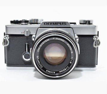 Olympus OM-1 + F.Zuiko Auto-S 1.8/50mm | Appareil photo, Audio, Tv en Foto, Fotocamera's Analoog, Nieuw
